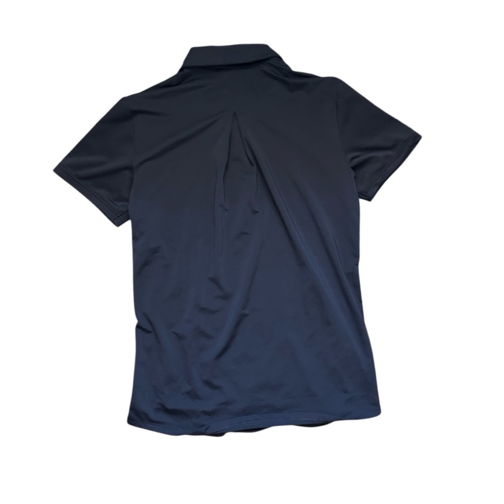 Adidas Women’s Golf Polo Shirt Medium Navy Short Sleeve Collegiate Logo NWT - Picture 2 of 7